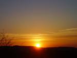 Sonnenuntergang auf dem Dobel