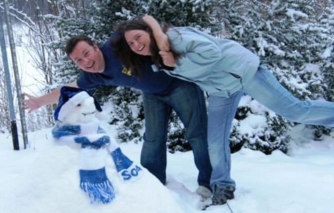 ... unser S(04)chneemann :-)