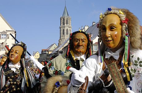 Narrensprung in Rottweil Narrensprung in Rottweil