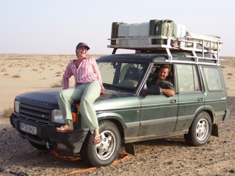 on tour in Mauretanien